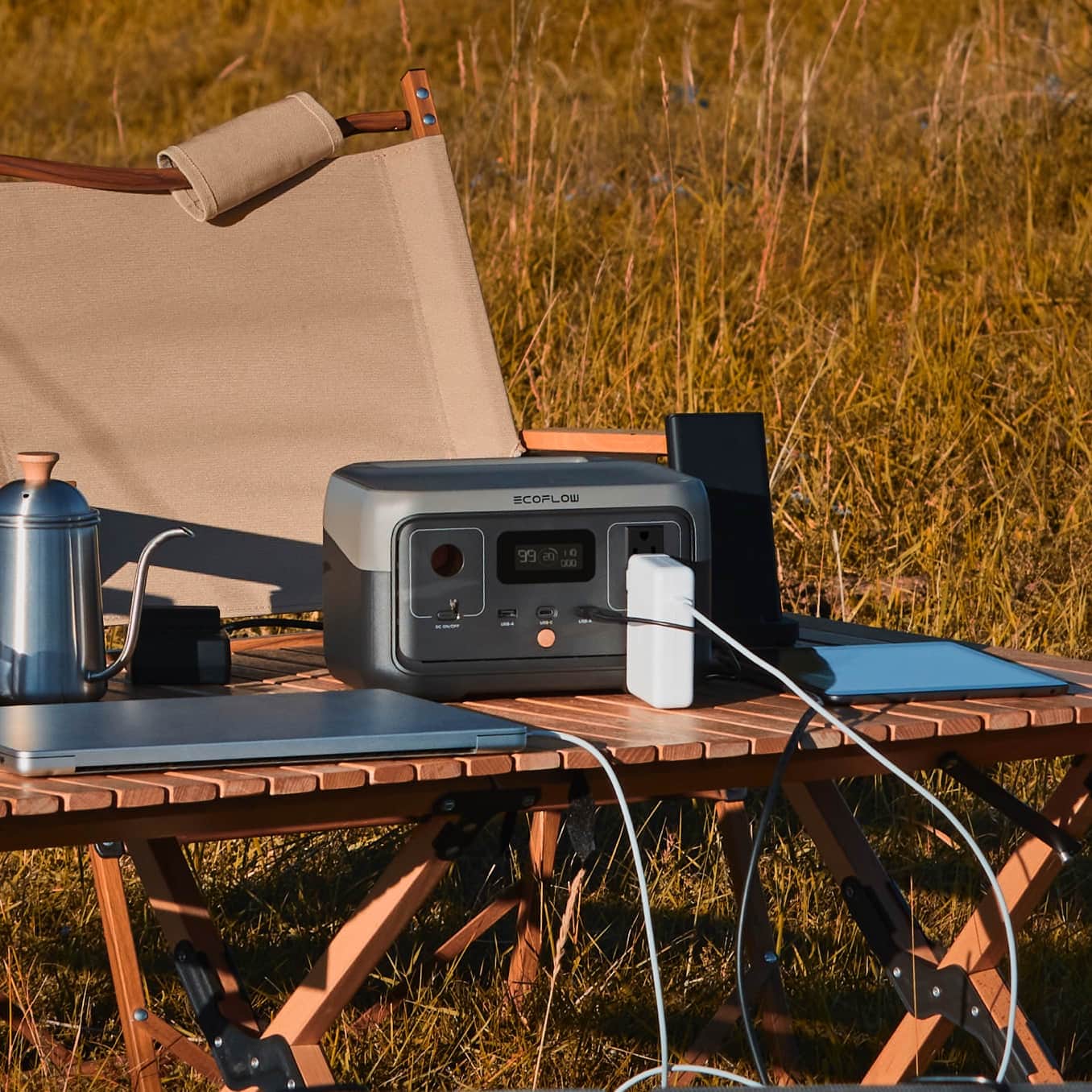 Powerstation - ECOFLOW River 2 plus Wireless
