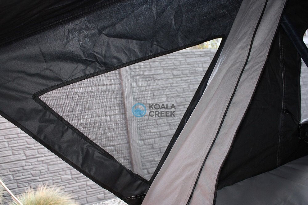 KOALA CREEK Daktent TEIDE 160-V2 Overlander donkergrijs - overdekte instap