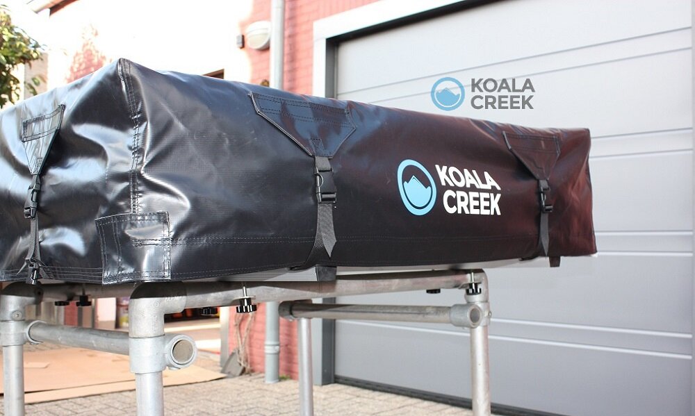KOALA CREEK Daktent TEIDE 160-V2 Overlander donkergrijs - overdekte instap