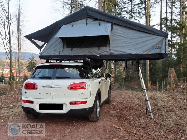 KOALA CREEK Daktent TEIDE 140 donkergrijs - overdekte instap