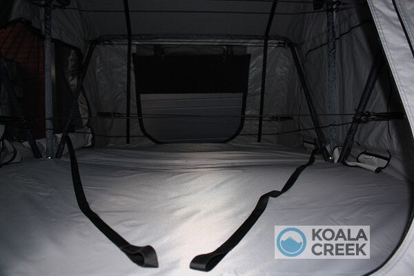 KOALA CREEK Daktent TEIDE 190 donkergrijs - overdekte instap
