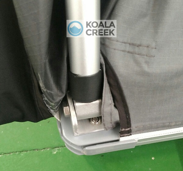 KOALA CREEK Daktent TEIDE 190 donkergrijs - overdekte instap