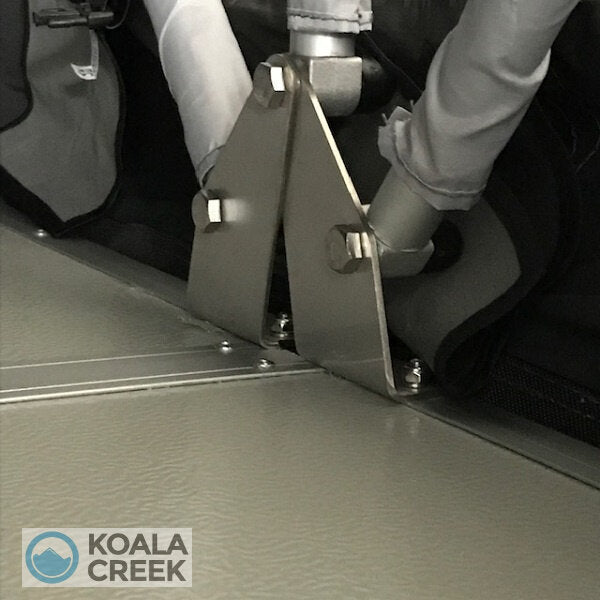 KOALA CREEK Daktent TEIDE 190 donkergrijs - overdekte instap