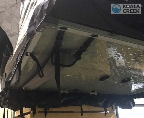 KOALA CREEK Daktent TEIDE 190 donkergrijs - overdekte instap