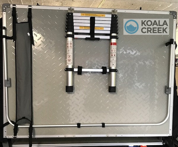 KOALA CREEK Daktent TEIDE 160V2 donkergrijs - overdekte instap