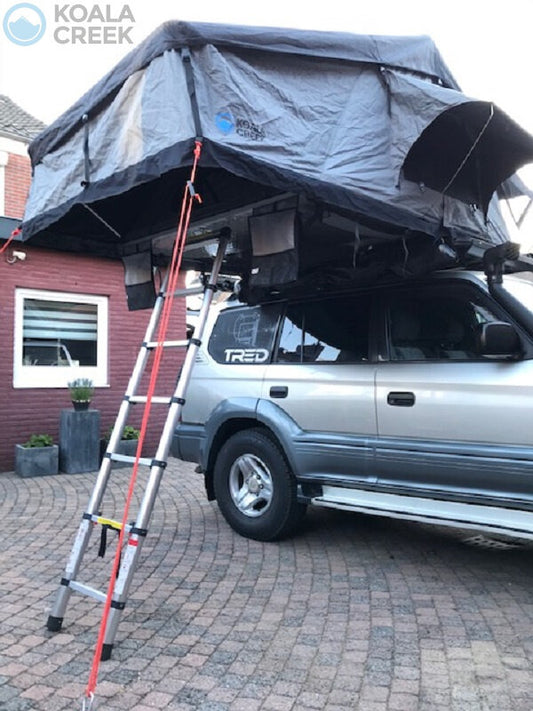 KOALA CREEK Daktent TEIDE 160V2 donkergrijs - overdekte instap