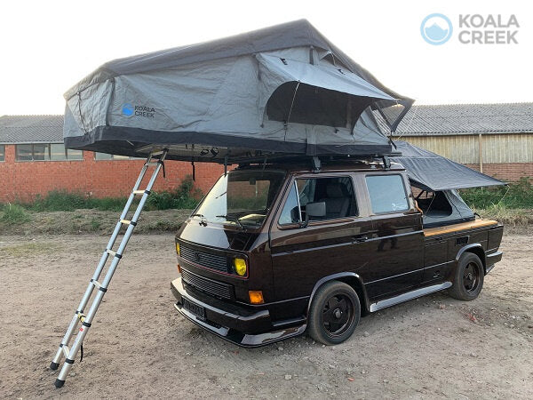 KOALA CREEK Daktent TEIDE 160V2 donkergrijs - overdekte instap