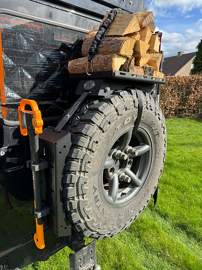 Spare wheel accessory Mount - Roverland