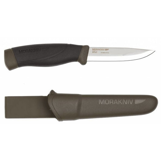 Morakniv Companion Heavy Duty bushcraft knife Green